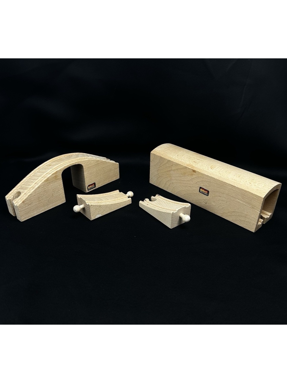 Brio Wooden Railway Tunnel 33362 & Viaduct Bridge 33351